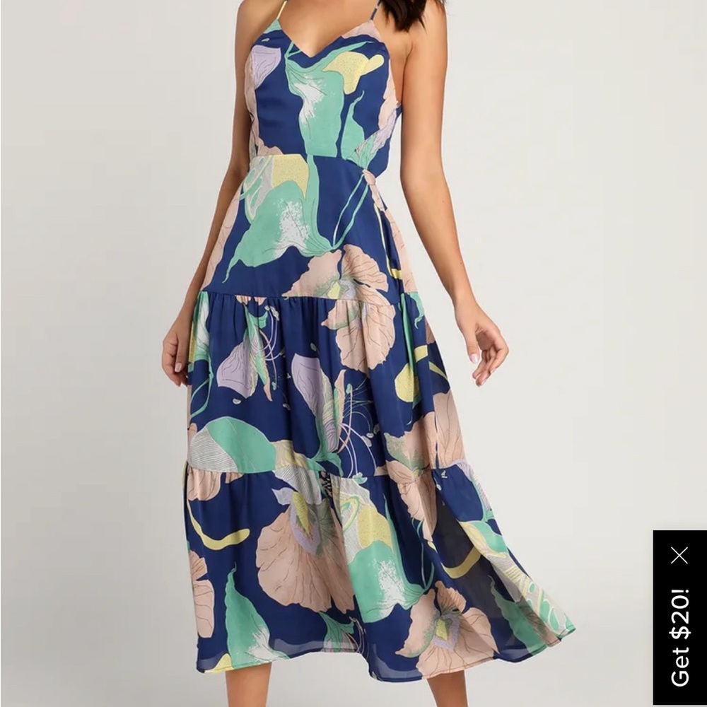 Lulus Floral Dress